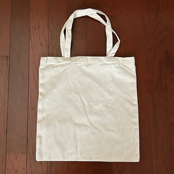 New Gorjana Canvas Bag  16” H x 15” W  Drop 9” Good thick canvas - Picture 4 of 5